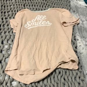 Pink old navy shirt